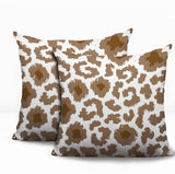 Norbert Zebra Print Indoor/Outdoor Reversible Square Pillow