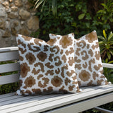 Norbert Zebra Print Indoor/Outdoor Reversible Square Pillow