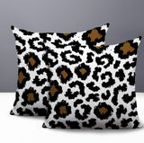Norbert Zebra Print Indoor/Outdoor Reversible Square Pillow