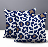 Norbert Zebra Print Indoor/Outdoor Reversible Square Pillow