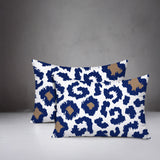 Norbert Zebra Print Indoor/Outdoor Reversible Rectangular Pillow