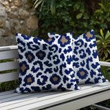 Norbert Zebra Print Indoor/Outdoor Reversible Square Pillow