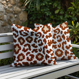 Norbert Zebra Print Indoor/Outdoor Reversible Square Pillow