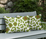 Norbert Zebra Print Indoor/Outdoor Reversible Rectangular Pillow