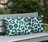 Norbert Zebra Print Indoor/Outdoor Reversible Rectangular Pillow