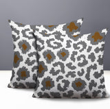 Norbert Zebra Print Indoor/Outdoor Reversible Square Pillow