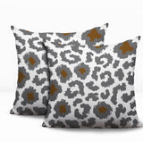 Norbert Zebra Print Indoor/Outdoor Reversible Square Pillow