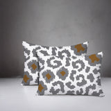 Norbert Zebra Print Indoor/Outdoor Reversible Rectangular Pillow
