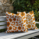 Norbert Zebra Print Indoor/Outdoor Reversible Square Pillow