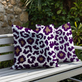 Norbert Zebra Print Indoor/Outdoor Reversible Square Pillow