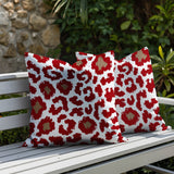 Norbert Zebra Print Indoor/Outdoor Reversible Square Pillow