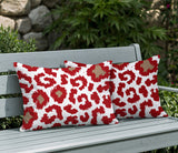 Norbert Zebra Print Indoor/Outdoor Reversible Rectangular Pillow