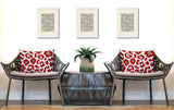 Norbert Zebra Print Indoor/Outdoor Reversible Rectangular Pillow