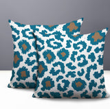 Norbert Zebra Print Indoor/Outdoor Reversible Square Pillow
