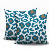 Norbert Zebra Print Indoor/Outdoor Reversible Square Pillow