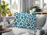 Norbert Zebra Print Indoor/Outdoor Reversible Square Pillow