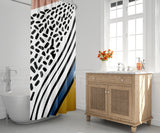 Norma Vee Abstract Shower Curtain