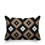 Nosi Outdoor Reversible Throw Rectangular Pillow