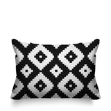 Nosi Outdoor Reversible Throw Rectangular Pillow