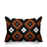 Nosi Outdoor Reversible Throw Rectangular Pillow