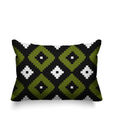 Nosi Outdoor Reversible Throw Rectangular Pillow