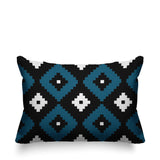 Nosi Outdoor Reversible Throw Rectangular Pillow