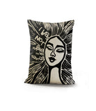 Roxanne Faux Linen Lumber Pillow