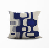 Nova Abstract Reversible Indoor/Outdoor Square Pillow