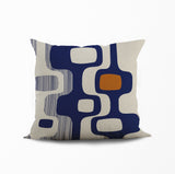Nova Abstract Reversible Indoor/Outdoor Square Pillow