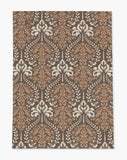 Novelle low pile chair mat in Beige