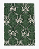 Novelle low pile chair mat in Green