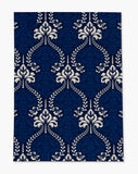 Novelle low pile chair mat in Navy Blue