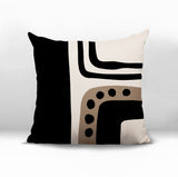 Nowa Abstract Reversible Indoor/Outdoor Square Pillow