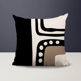 Nowa Abstract Reversible Indoor/Outdoor Square Pillow