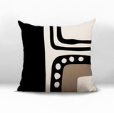 Nowa Abstract Reversible Indoor/Outdoor Square Pillow