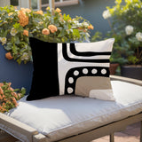 Nowa Minimalist Lumbar Indoor/Outdoor Throw Pillow