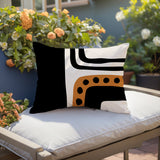 Nowa Minimalist Lumbar Indoor/Outdoor Throw Pillow