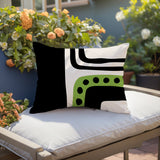 Nowa Minimalist Lumbar Indoor/Outdoor Throw Pillow