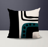 Nowa Abstract Reversible Indoor/Outdoor Square Pillow