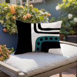 Nowa Minimalist Lumbar Indoor/Outdoor Throw Pillow