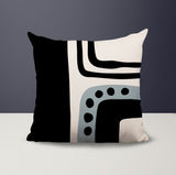 Nowa Abstract Reversible Indoor/Outdoor Square Pillow