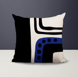 Nowa Abstract Reversible Indoor/Outdoor Square Pillow