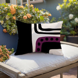 Nowa Minimalist Lumbar Indoor/Outdoor Throw Pillow