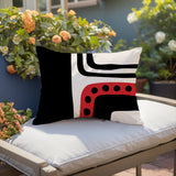 Nowa Minimalist Lumbar Indoor/Outdoor Throw Pillow