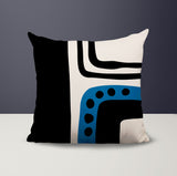 Nowa Abstract Reversible Indoor/Outdoor Square Pillow