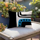 Nowa Minimalist Lumbar Indoor/Outdoor Throw Pillow