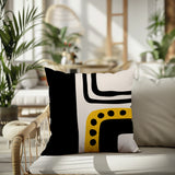 Nowa Abstract Reversible Indoor/Outdoor Square Pillow