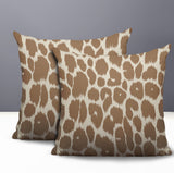 Nubi Zebra Print Indoor/Outdoor Reversible Square Pillow