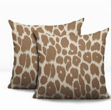 Nubi Zebra Print Indoor/Outdoor Reversible Square Pillow