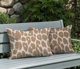Nubi Zebra Print Indoor/Outdoor Reversible Rectangular Pillow